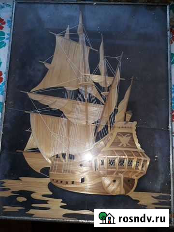 Панно из соломы времен СССР Брянск - изображение 1