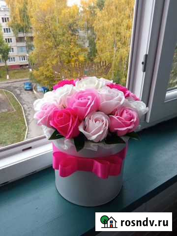 Букет из мыльных роз Чебоксары - изображение 1