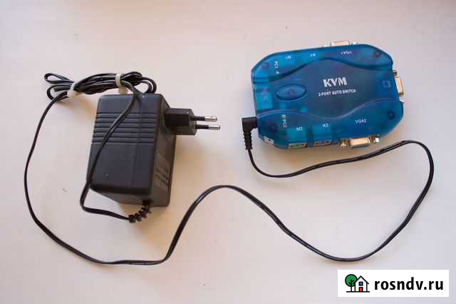 Двухпортовый KVM-переключатель KVM-switch Иркутск - изображение 1