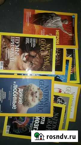 Журналы National Geographic 2013-2014г.г Киров - изображение 1
