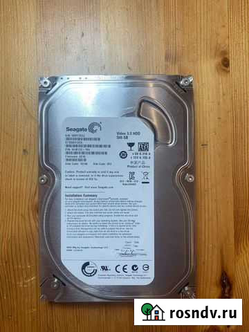 Жесткий диск 3.5 Seagate Video 500Gb Новосибирск - изображение 1