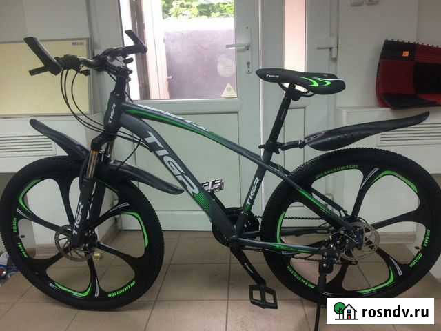 Новый алюминиевый велосипед (Литые диски ) tigr Калининград - изображение 1