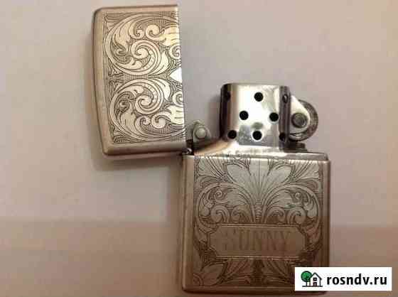 Зажигалка Zippo Sterling silver Серебро 1993 USA Москва