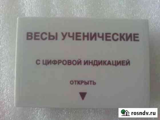 Весы ученические цифровые Обнинск
