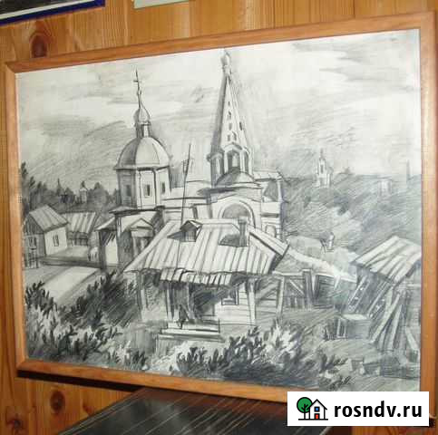 Ольга Фадеева Церковь в селе Калуга - изображение 1