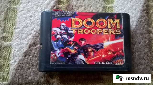 Картридж Sega - Doom Troopers Черноморское - изображение 1