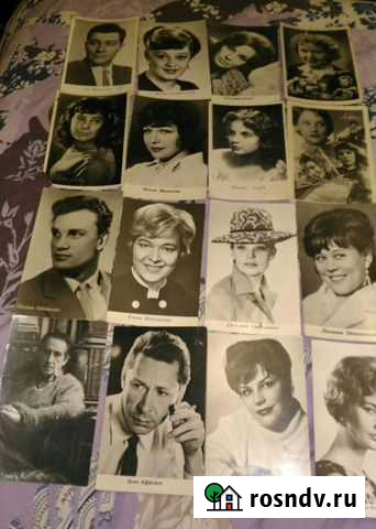 Коллекция черно-белых фотографий старых артистов Барнаул - изображение 1