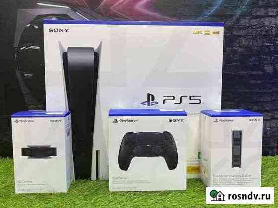 Новая Playstation 5 CFI-1108A 2 Геймпада Курск