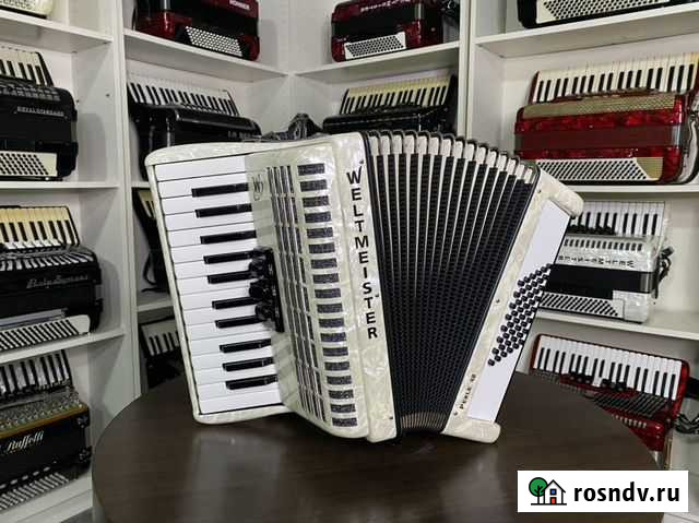 Аккордеон Weltmeister Perle 48 с гарантией Москва - изображение 1