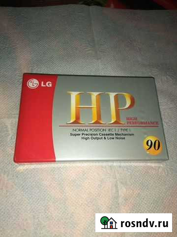 Аудиокассета LG HP90 Великий Новгород - изображение 1