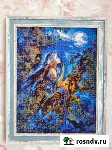 Картины алмазная вышивка и вышивка лентами Иваново - изображение 1