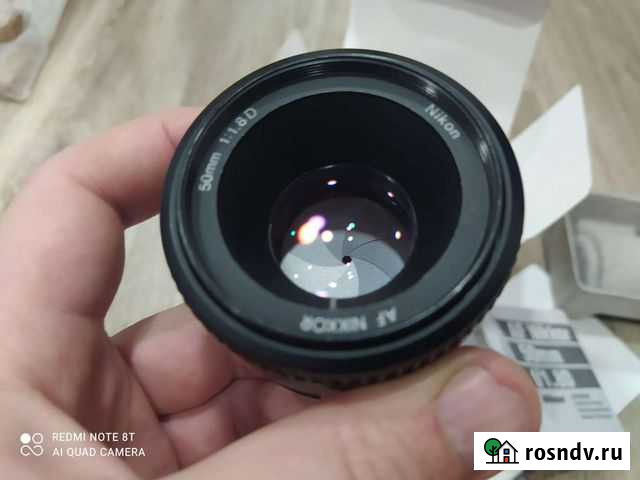 Объектив Nikon 50 1.8 D (Nikkor 50mm f1.8D) Омск - изображение 1
