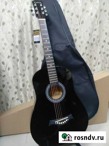 Гитара новая с чехлом, комплект 1 Омск - изображение 1