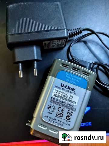 Print Server D-Link DP301P+ Саратов - изображение 1