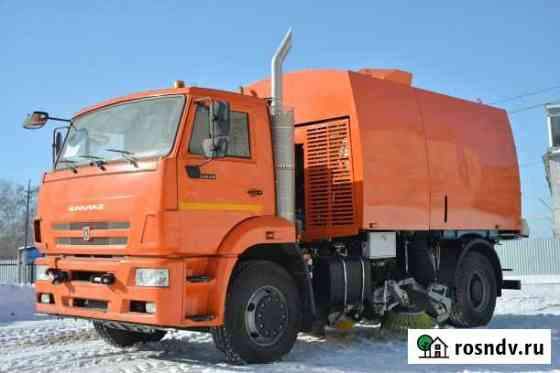 Ко-318Д на шасси камаз-53605 вакуумная подметально Иркутск