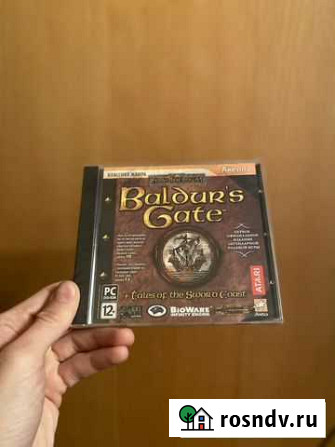 Baldurs Gate Новый запечатанный jewel пк PC DVD Москва - изображение 1