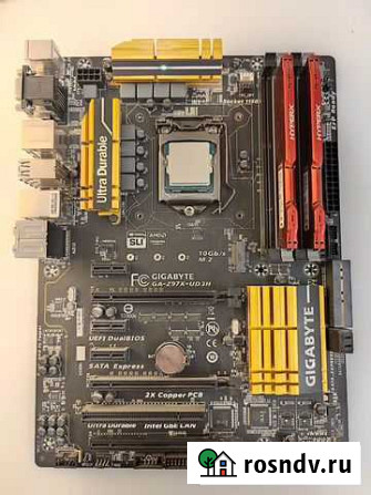 Комплект intel core i7 4790K + Z97X chipset Екатеринбург - изображение 1