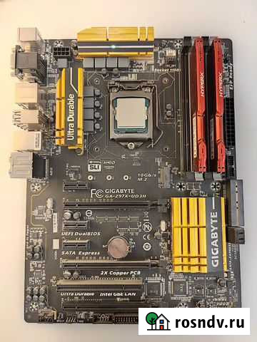 Комплект intel core i7 4790K + Z97X chipset Екатеринбург - изображение 1