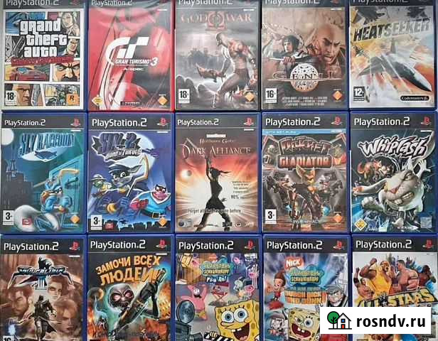 Лицензионные диски PlayStation 2 Омск - изображение 1