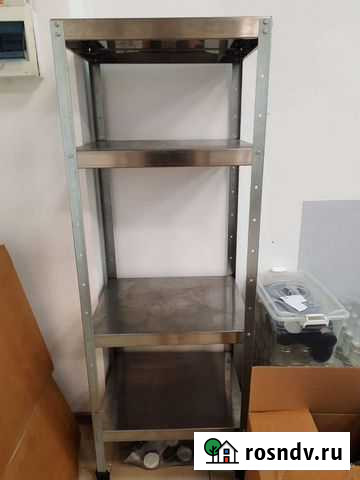 Стеллажи нерж. для производства, бу Чебоксары - изображение 1