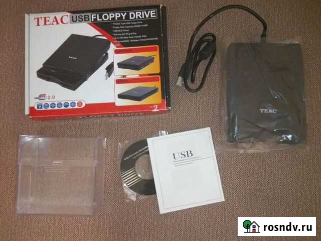 USB Floppy Teac (Внешний флоппи дисковод) Обнинск - изображение 1