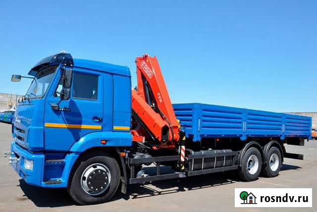 КамАЗ 65117-3010-48 с КМУ, 2021 Благовещенск - изображение 1