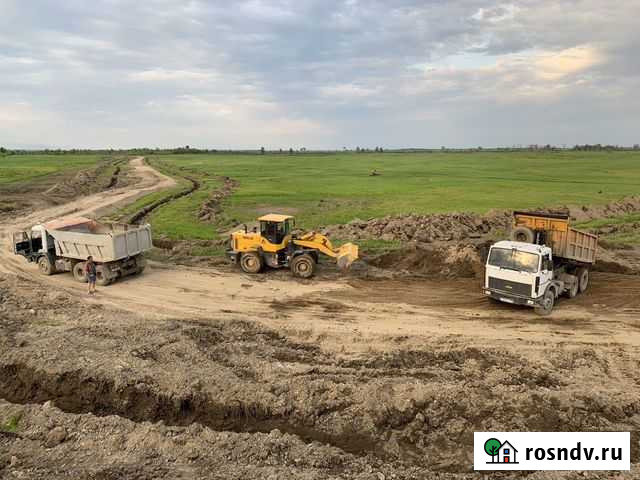 Самосвал, погрузчик. Доставка : песок Свободный - изображение 1