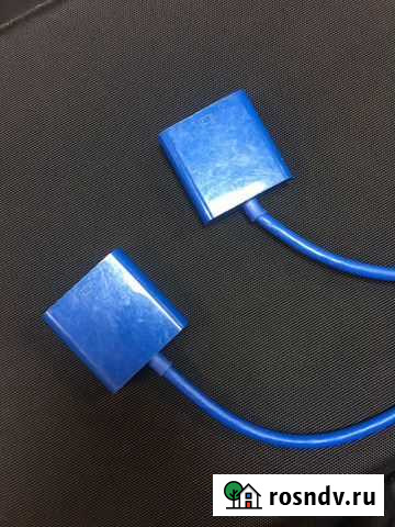 Переходник USB - VGA 0,2м, синий Пенза - изображение 1