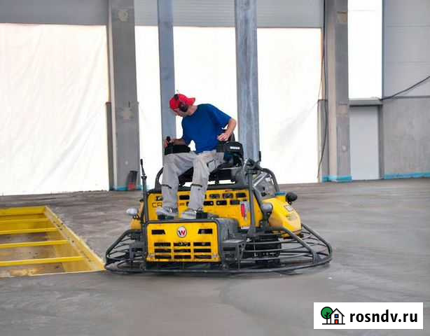 Промышленные полы,бетонные полы с топингом Воронеж - изображение 1