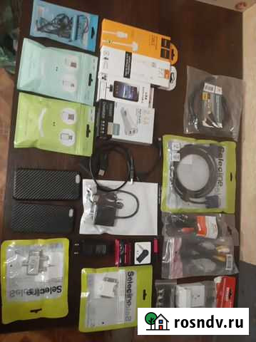 Продам всякие шнуры зарядки переходники Старомышастовская - изображение 1