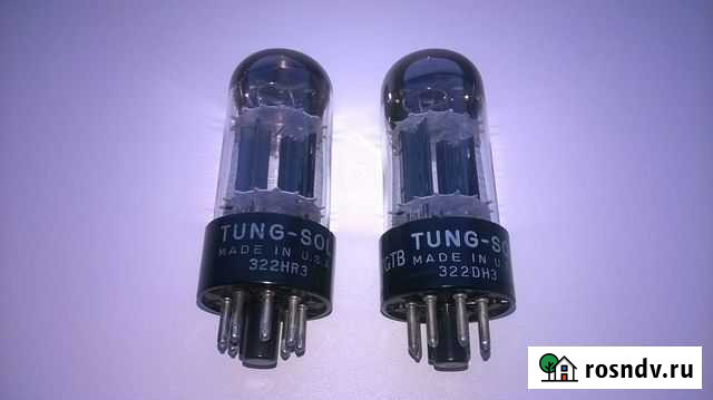 Радиолампы Tung Sol 6SN7GTB Tall Воркута - изображение 1