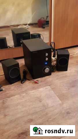 Напольная акустика колонки mikrоlab Красноярск - изображение 1