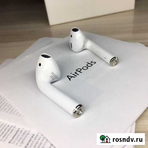 Наушники airpods 2 чехол в подарок Пенза - изображение 1
