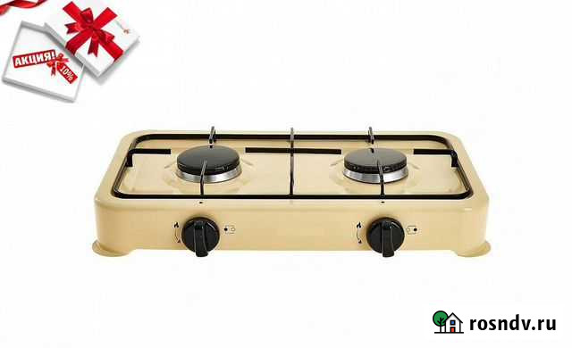Плита газовая настольная 2х конф. (Баллонный газ) Пермь - изображение 1