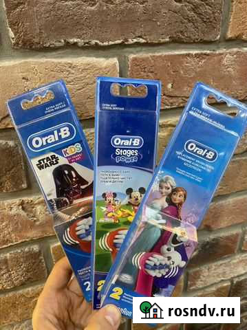 Насадки на зубную щетку Oral-B детские Калининград - изображение 1