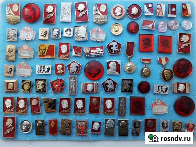 Значки Ленин Георгиевск - изображение 1