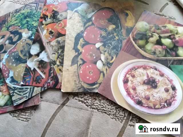 Открытки по кулинарии СССР 6 штук Самара - изображение 1