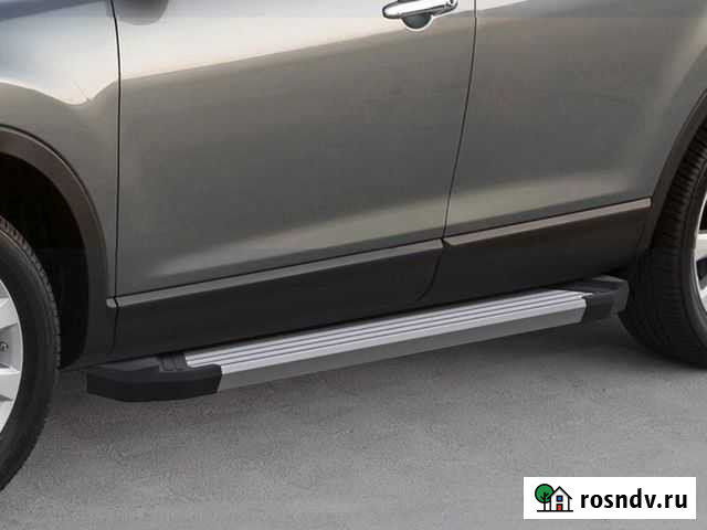 Подножки боковые пороги Mazda CX-5 II, 2017+ Rival Челябинск - изображение 1