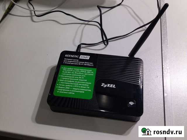 Zyxel keenetic start Работает Балашиха - изображение 1