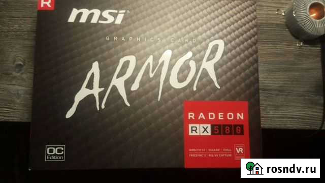 Коробка от видеокарты rx580 Саратов - изображение 1