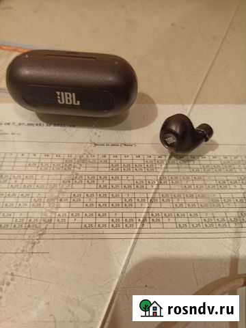 Беспроводные наушники jbl бу Челябинск - изображение 1
