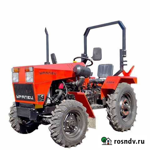 Минитрактор Уралец 2204Б + щетка с поливом Казань - изображение 1