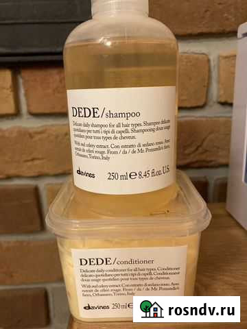 Dede Davines шампунь и кондиционер Москва - изображение 1