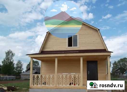 Сруб дома Луга - изображение 1