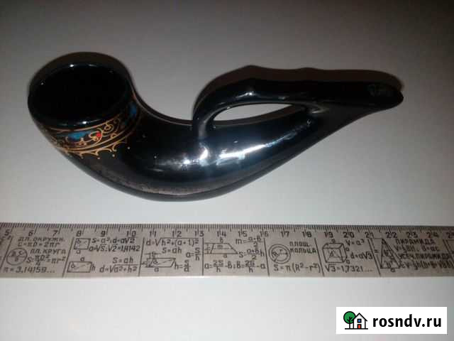 Поильник фарфоровый СССР, узор Черногорск - изображение 1