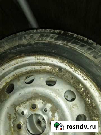 Продам зимние колеса r14 Michelin Углеуральский - изображение 1