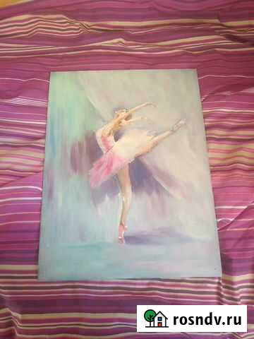 Картина балерины маслом Санкт-Петербург - изображение 1