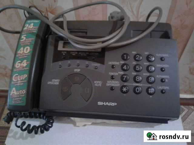 Sharp UX-68 факс, обмен Псков - изображение 1