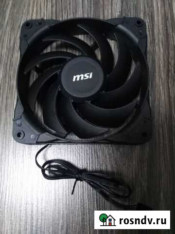 Вентилятор для корпуса компьютера MSI 12025L Black Иваново - изображение 1