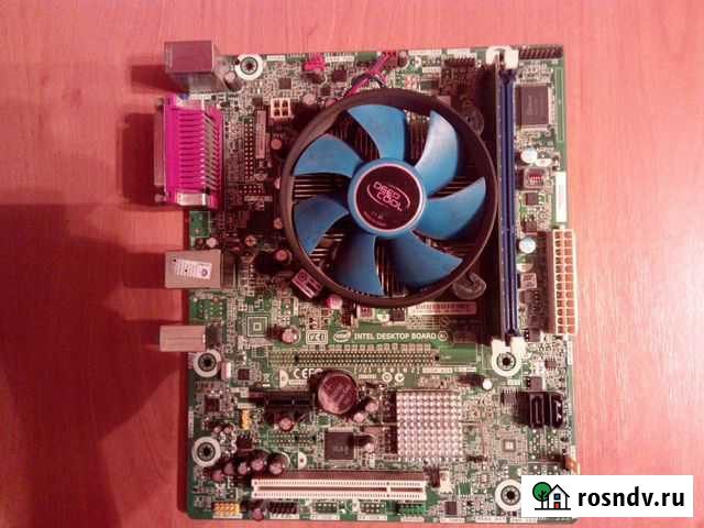 Материнская плата 1155 с процессором Братск - изображение 1